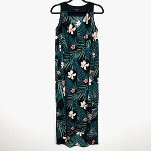 Rachel Zoe For A Pea In The Pod Tropical Floral Midi Maxi Dress Maternity Small‎